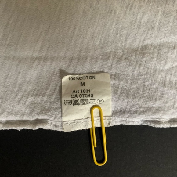 Terzo Millennio sleeveless white tank top - Picture 6 of 8